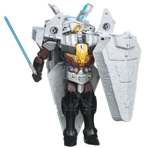 Hasbro Star Wars Transformers DARTH VADER to STAR DESTROYER New NIB - Picture 13 of 15